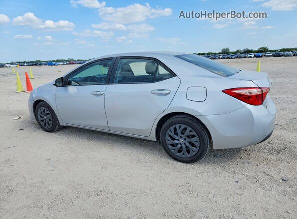 2T1BURHE1KC143548 2019 TOYOTA COROLLA Silver უკანა მარცხენა