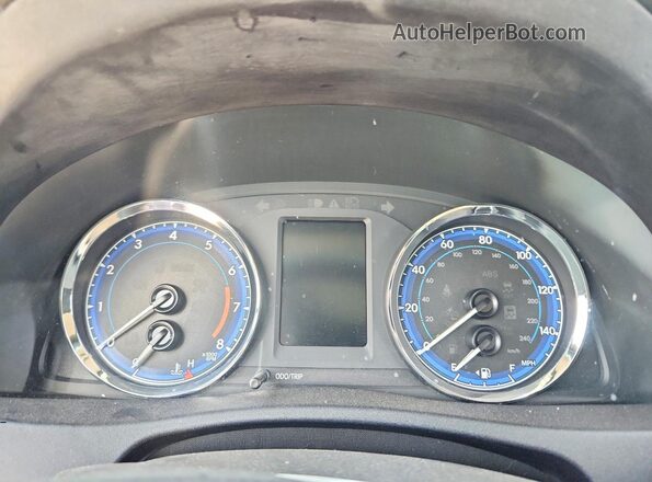 2T1BURHE1KC143548 2019 TOYOTA COROLLA Silver ხელსაწყოთა პანელის ხედი