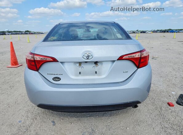 2T1BURHE1KC143548 2019 TOYOTA COROLLA Silver უკანა ხედი