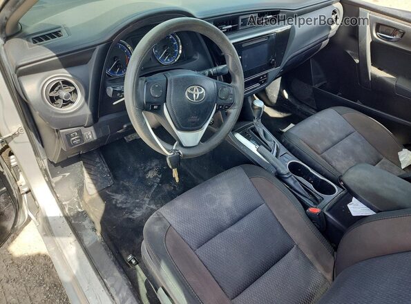 2T1BURHE1KC143548 2019 TOYOTA COROLLA Silver წინა პანელის ხედი