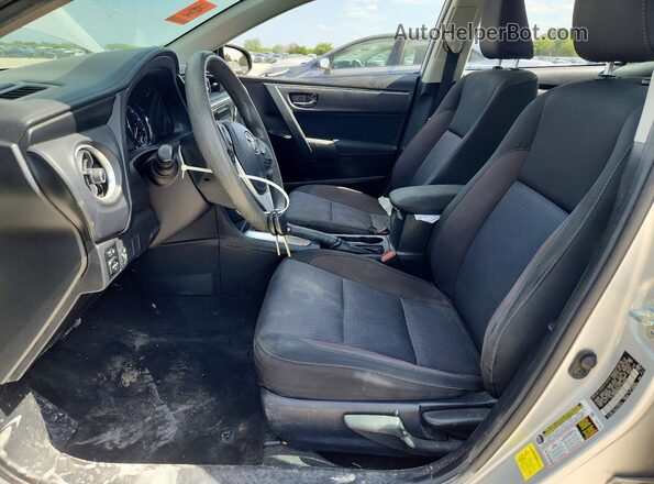 2T1BURHE1KC143548 2019 TOYOTA COROLLA Silver წინა სალონის ხედი