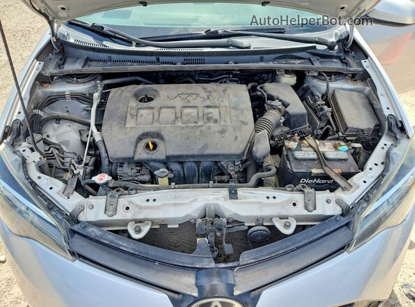 2T1BURHE1KC143548 2019 TOYOTA COROLLA Silver უკანა სალონის ხედი