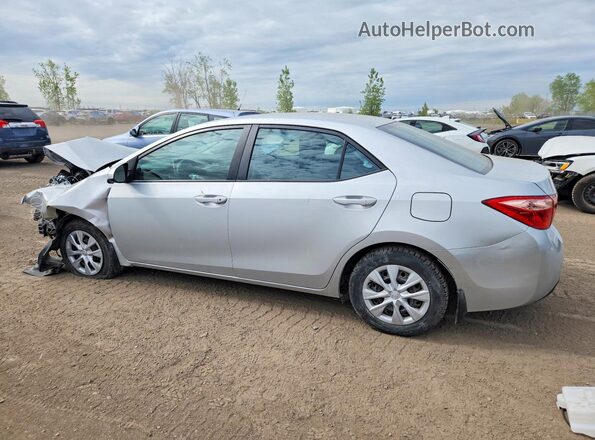 2T1BURHE1KC170393 2019 TOYOTA COROLLA Silver უკანა მარცხენა