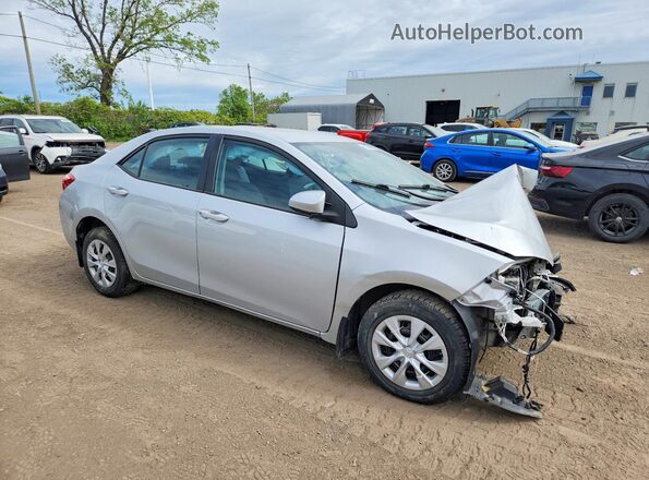 2T1BURHE1KC170393 2019 TOYOTA COROLLA Silver წინა მარჯვენა