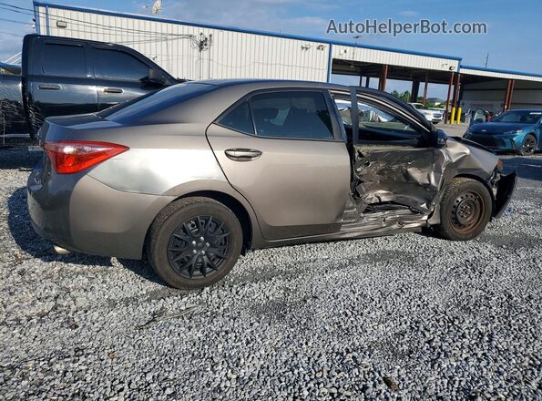 2T1BURHE1KC170510 2019 TOYOTA COROLLA Gray Trasero derecho