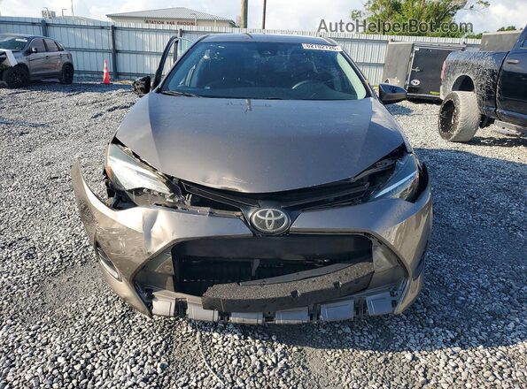 2T1BURHE1KC170510 2019 TOYOTA COROLLA Gray Vista frontal