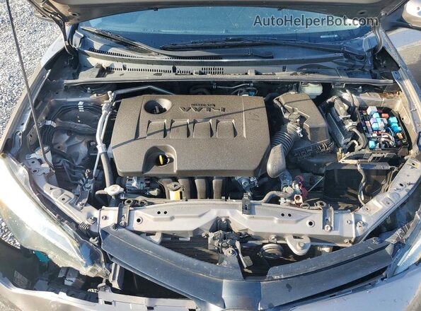 2T1BURHE1KC170510 2019 TOYOTA COROLLA Gray Vista interior trasera