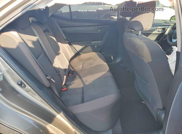 2T1BURHE1KC170510 2019 TOYOTA COROLLA Gray Vista de los asientos traseros