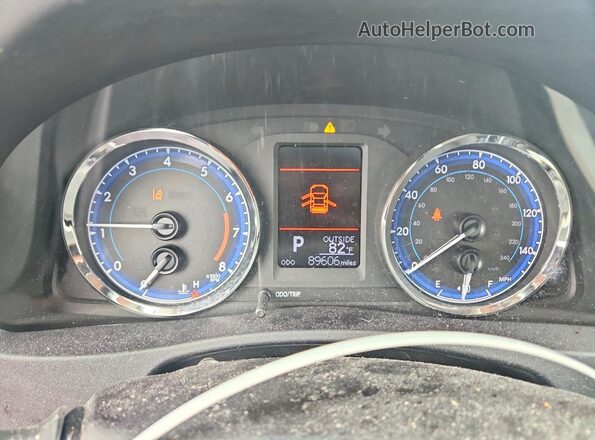 2T1BURHE1KC179496 2019 TOYOTA COROLLA Blue Widok zestawu wskaźników