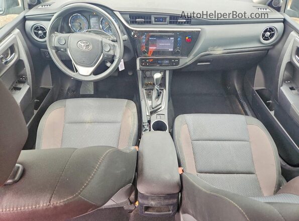 2T1BURHE1KC179496 2019 TOYOTA COROLLA Blue Widok deski rozdzielczej