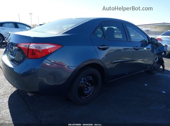 2T1BURHE1KC182351 2019 TOYOTA COROLLA Gray Задня права чверть