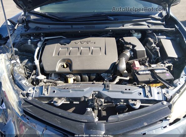 2T1BURHE1KC182351 2019 TOYOTA COROLLA Gray Вид ззаду