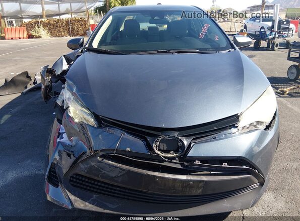 2T1BURHE1KC182351 2019 TOYOTA COROLLA Gray Вид задньої частини салону