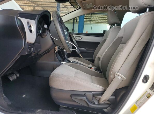 2T1BURHE1KC183550 2019 TOYOTA COROLLA White Vista interior delantera
