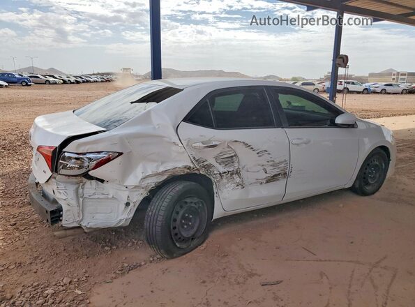 2T1BURHE1KC183550 2019 TOYOTA COROLLA White Trasero derecho