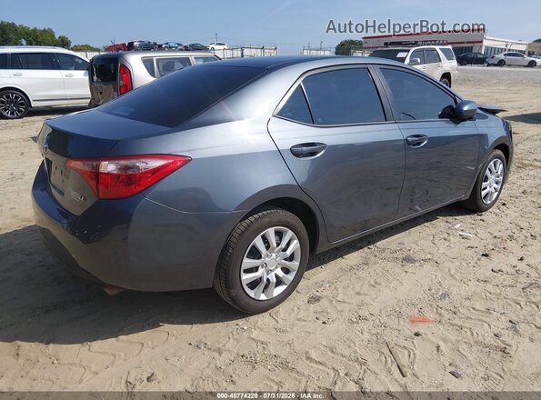 2T1BURHE1KC207653 2019 TOYOTA COROLLA Синий Задняя правая четверть