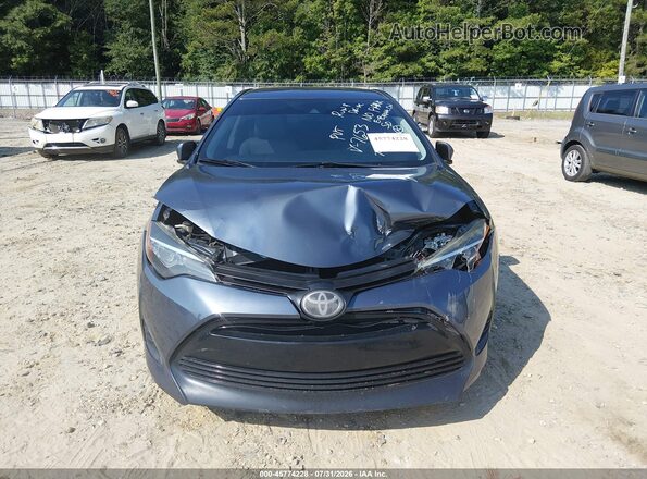2T1BURHE1KC207653 2019 TOYOTA COROLLA Синий Вид щитка приборов
