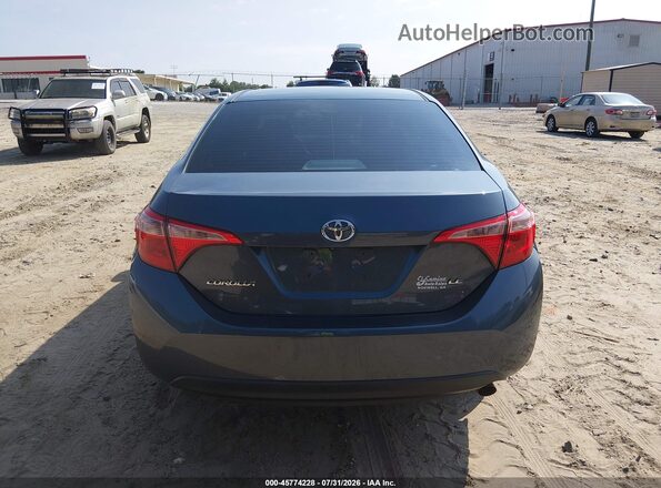 2T1BURHE1KC207653 2019 TOYOTA COROLLA Синий 