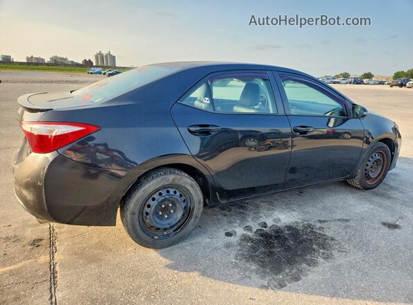 2T1BURHE2GC526177 2016 TOYOTA COROLLA Black Հետևի աջ