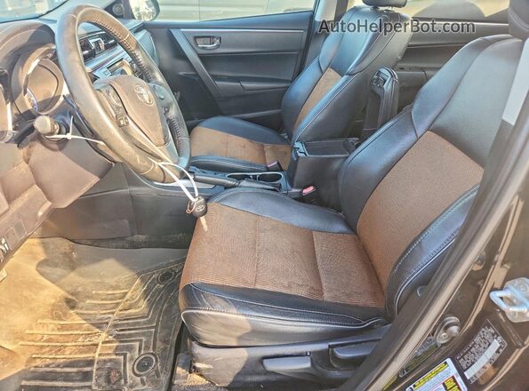 2T1BURHE2GC526177 2016 TOYOTA COROLLA Black Սալոնի դիմացի տեսք