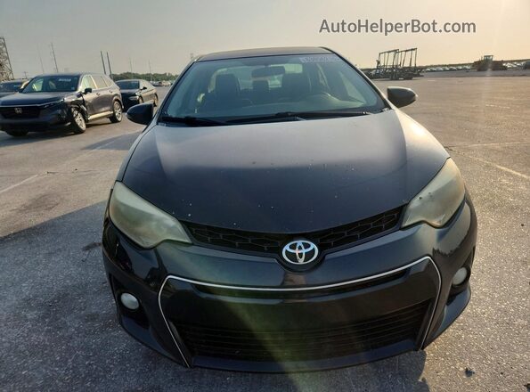2T1BURHE2GC526177 2016 TOYOTA COROLLA Black Դիմացի տեսք