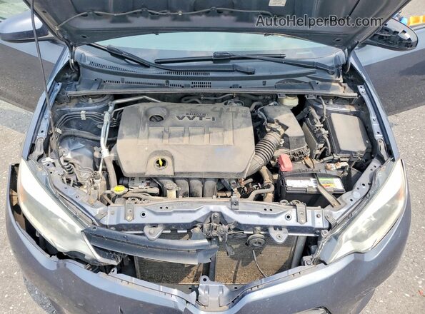 2T1BURHE2GC539639 2016 TOYOTA COROLLA Gray Rear interior view