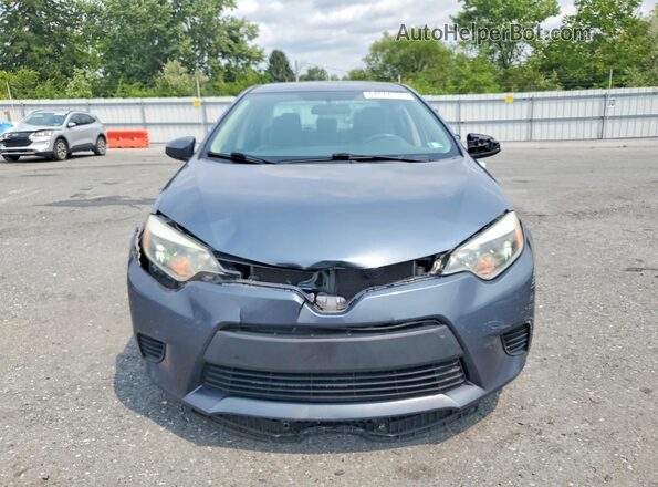 2T1BURHE2GC539639 2016 TOYOTA COROLLA Gray Front view