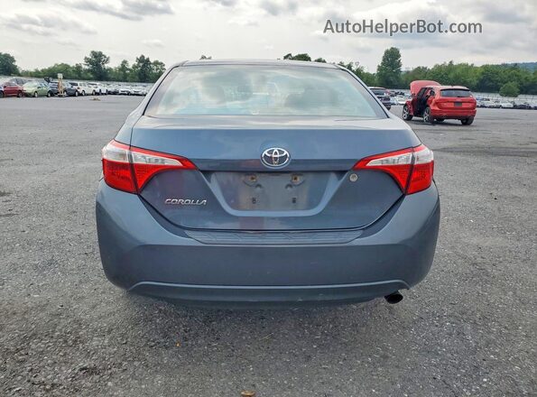 2T1BURHE2GC539639 2016 TOYOTA COROLLA Gray Rear view