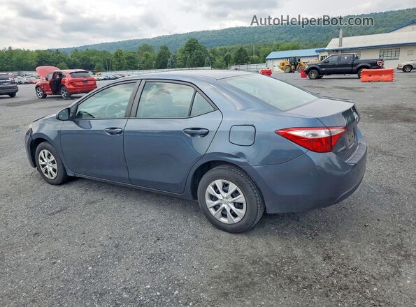 2T1BURHE2GC539639 2016 TOYOTA COROLLA Gray Rear left
