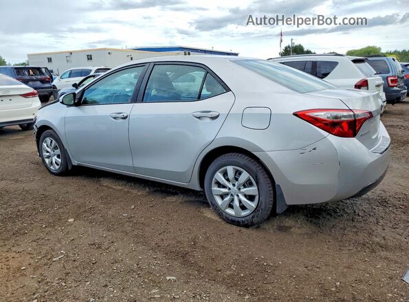 2T1BURHE2GC551192 2016 TOYOTA COROLLA Silver Rear left