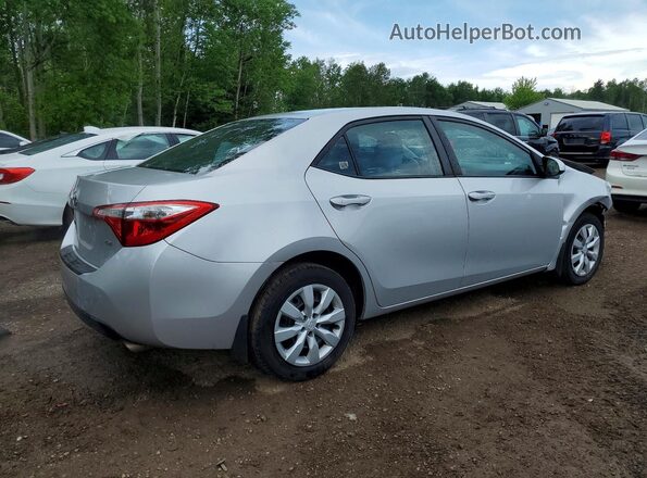 2T1BURHE2GC551192 2016 TOYOTA COROLLA Silver Rear right