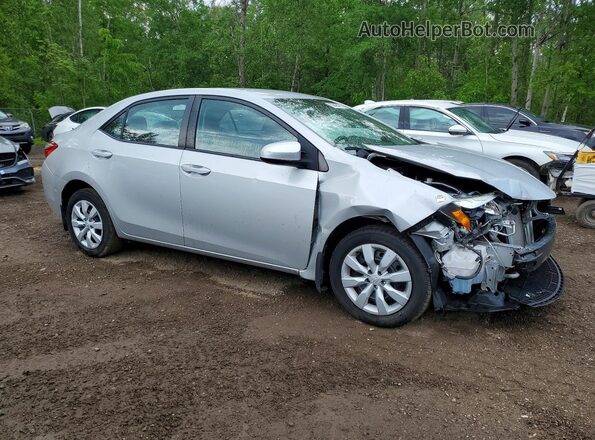 2T1BURHE2GC551192 2016 TOYOTA COROLLA Silver Front right
