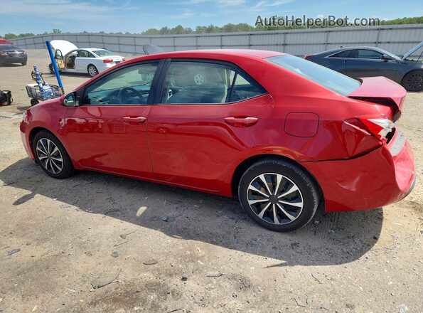 2T1BURHE2GC603727 2016 TOYOTA COROLLA Red Հետևի ձախ