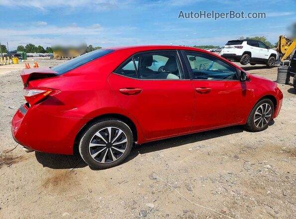 2T1BURHE2GC603727 2016 TOYOTA COROLLA Red Հետևի աջ