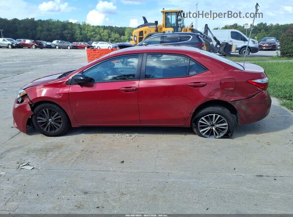 2T1BURHE2GC629695 2016 TOYOTA COROLLA Red Vista interior de 360 grados