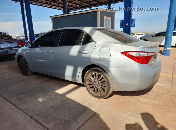 2T1BURHE2GC630894 2016 TOYOTA COROLLA Серебряный Задняя левая четверть