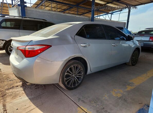 2T1BURHE2GC630894 2016 TOYOTA COROLLA Серебряный Задняя правая четверть