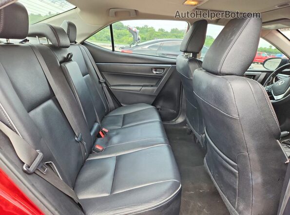 2T1BURHE2GC631172 2016 TOYOTA COROLLA Red Vista de los asientos traseros