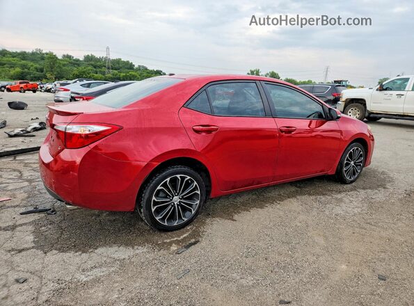 2T1BURHE2GC631172 2016 TOYOTA COROLLA Red Trasero derecho
