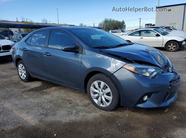 2T1BURHE2GC642818 2016 TOYOTA COROLLA Gray Առջևի աջ