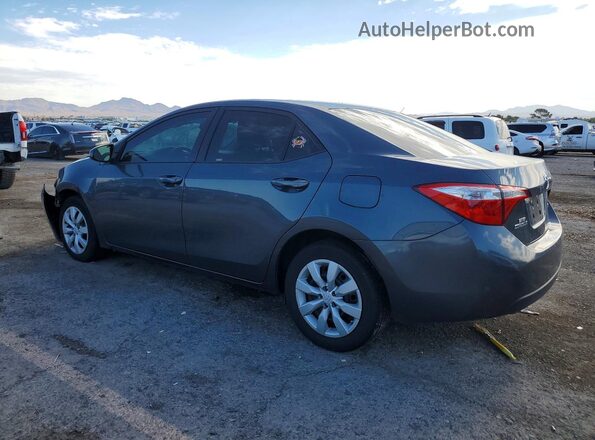 2T1BURHE2GC642818 2016 TOYOTA COROLLA Gray Հետևի ձախ