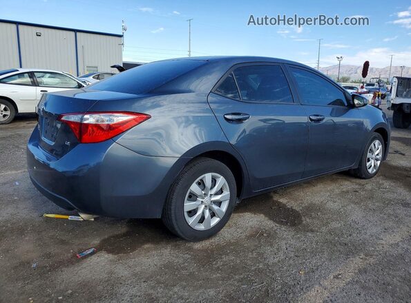 2T1BURHE2GC642818 2016 TOYOTA COROLLA Gray Հետևի աջ