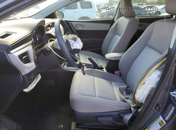 2T1BURHE2GC642818 2016 TOYOTA COROLLA Gray Սալոնի դիմացի տեսք