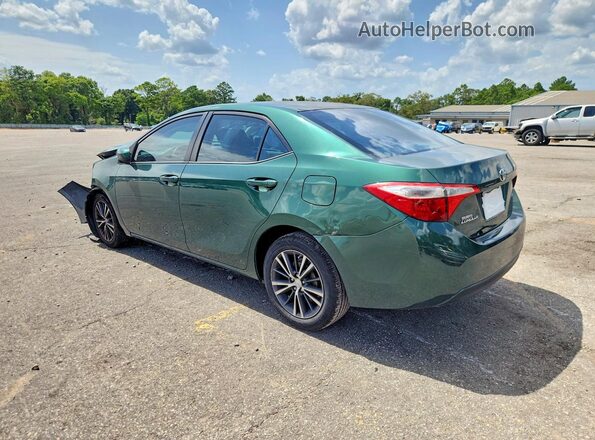 2T1BURHE2GC668691 2016 TOYOTA COROLLA Зеленый Задняя левая четверть