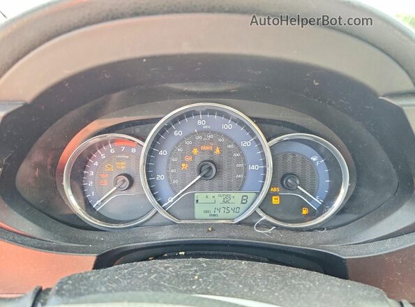 2T1BURHE2GC668691 2016 TOYOTA COROLLA Зеленый Вид щитка приборов