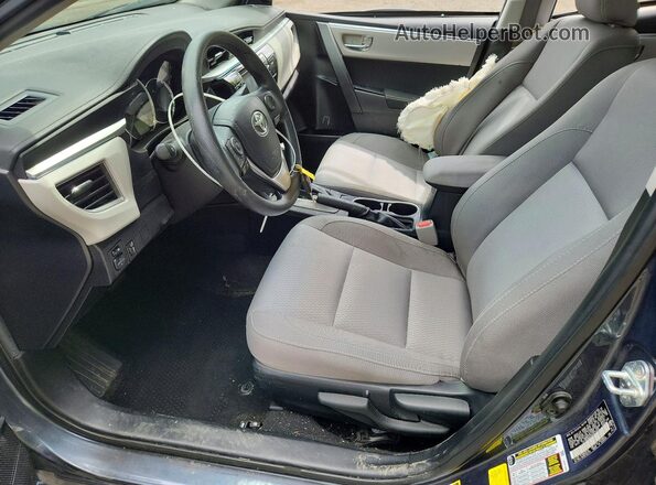 2T1BURHE2GC675978 2016 TOYOTA COROLLA Charcoal წინა სალონის ხედი