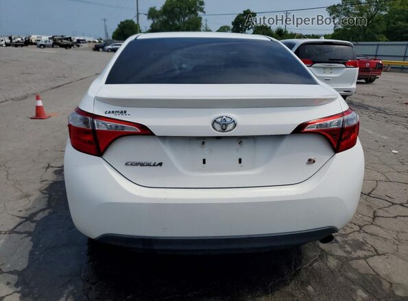 2T1BURHE2GC716237 2016 TOYOTA COROLLA White Հետևի տեսք
