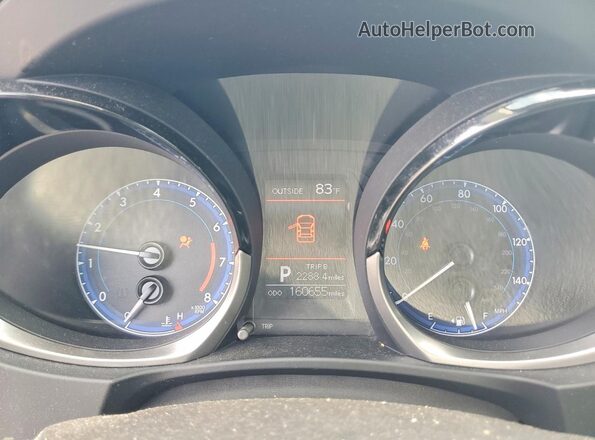2T1BURHE2GC716237 2016 TOYOTA COROLLA White Սարքավորումների վահանակի տեսք