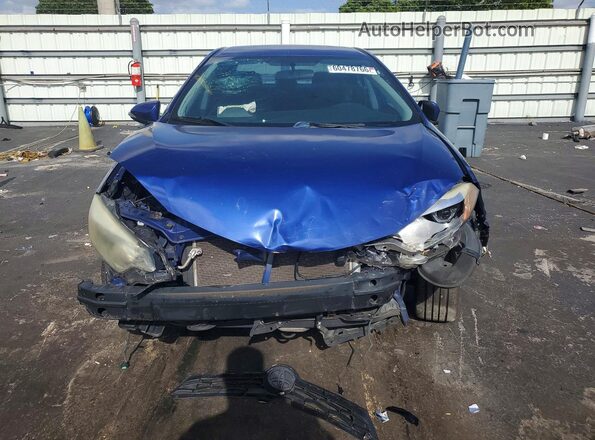 2T1BURHE2GC720093 2016 TOYOTA COROLLA Синий Вид спереди