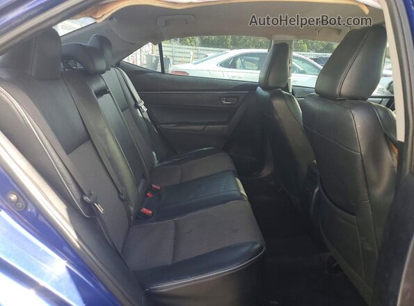 2T1BURHE2GC720093 2016 TOYOTA COROLLA Синий Вид задних сидений